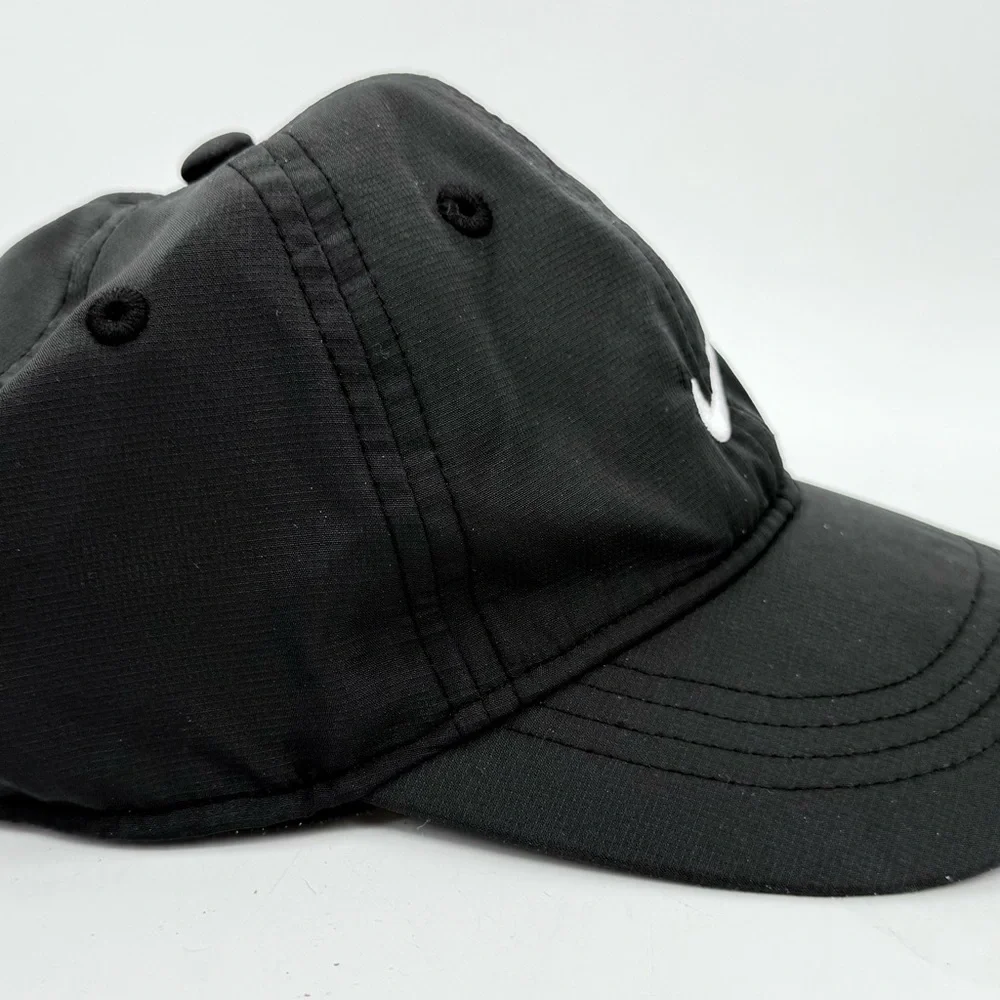 Nike Infant Toddler Hat Baseball Cap Adjustable Strap Back Black Sports‎ Dri-fit